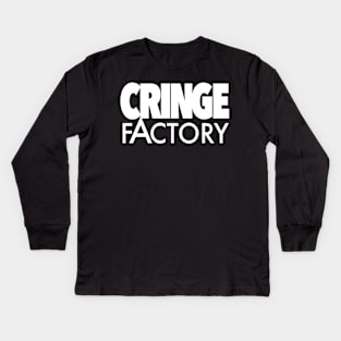 Cringe Factory Kids Long Sleeve T-Shirt